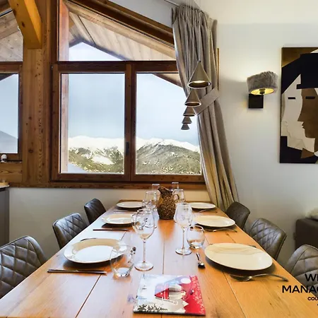 Апартаменты Ariondaz Anemone - Penthouse Familial Skis Aux Pieds Mae-4724 Куршевель